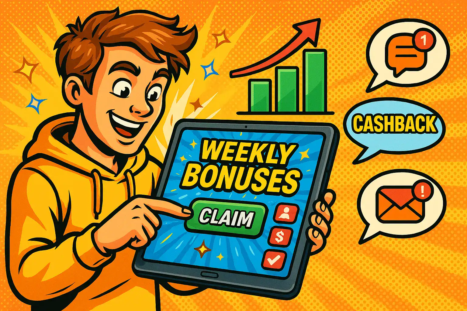 Promociones diarias y semanales en casinos online